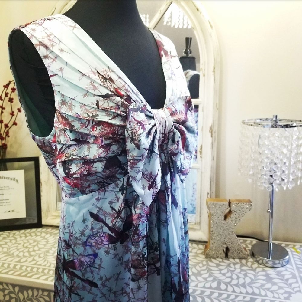 🍒EUC🍒 TED BAKER DRAGONFLY SHIFT DRESS